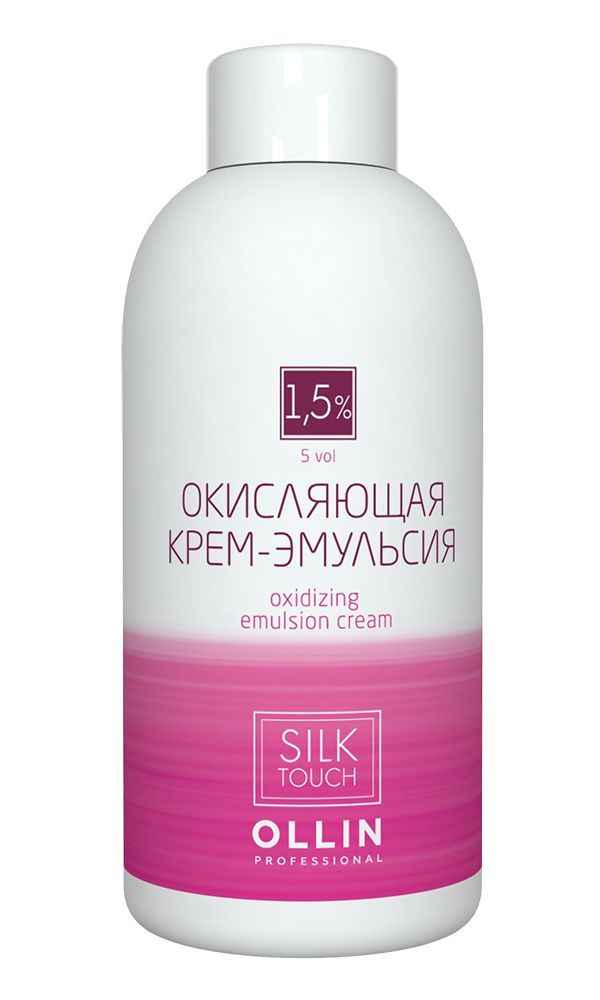 Ollin, Окисляющая крем-эмульсия 1.5% 5vol серии «Silk Touch», Фото интернет-магазин Премиум-Косметика.РФ